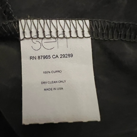 Sen Military Style Cinched Waist Dress Size 2 - Picture 6 of 6